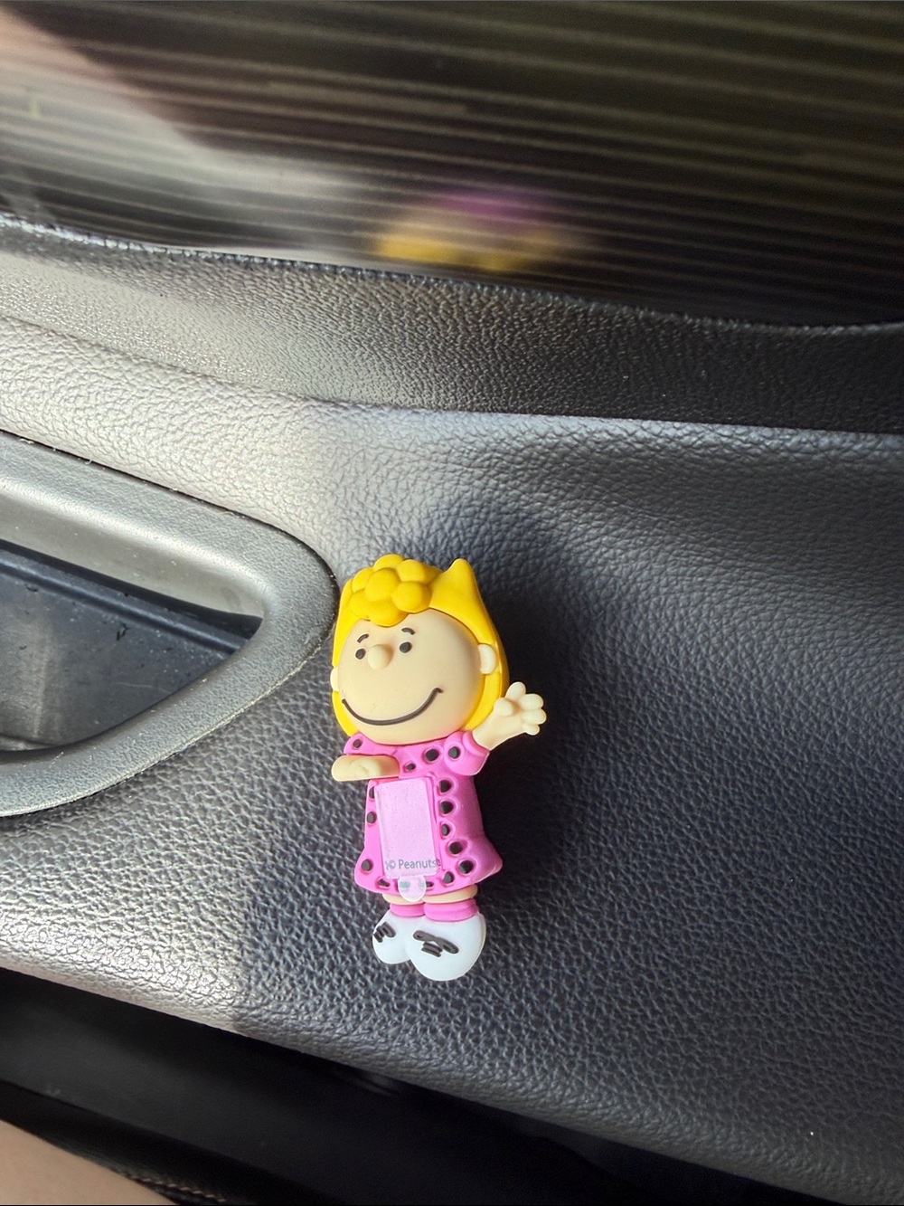 Peanuts Pink Lucy Character Clip with Yellow Hair